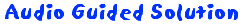 Audio Guided Solution: