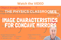 Physics Tutorial: Image Characteristics for Concave Mirrors