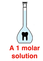 Meme – a 1 molar solution.