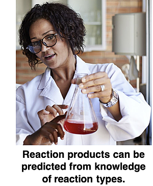 Chemist in a lab coat with Quote: 