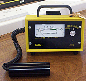 Photo of a Geiger Counter.
