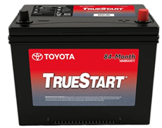 Lead-acid storage battery for an automobile.